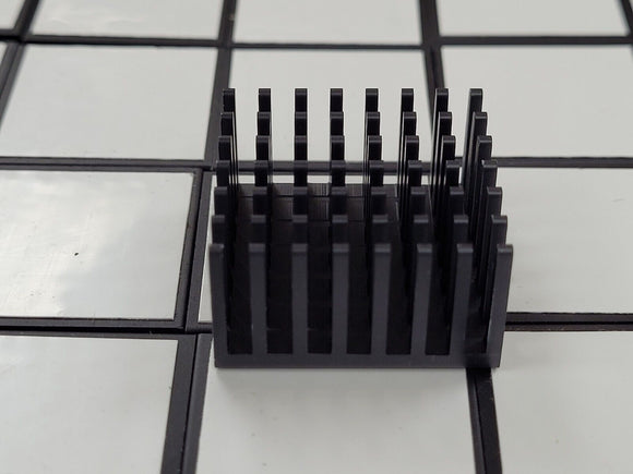 (2 PCS) 658-60ABT4E Wakefield Heat Sink BGA Aluminum 2.5W @ 30°C Top Mount