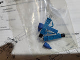 (2 PCS) 1588712-1 TE Fiber Optic Connectors SM DUPLEX BUFFER KIT