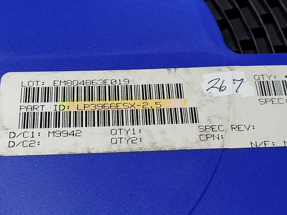 (2 PCS) LP3966ESX-2.5 NSC LP3966 3A FAST ULTRA LOW DROPOUT DDPAK/TO-263-5