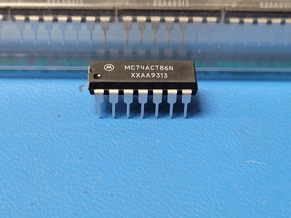 (2 PCS) MC74ACT86N MOT XOR (Exclusive OR) IC 4 Channel 14-PDIP