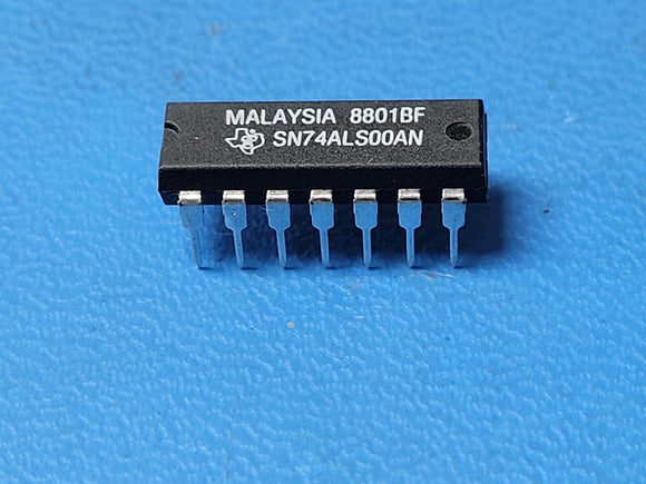 (10 PCS) SN74ALS00AN TI NAND Gate IC 4 Channel 14-PDIP