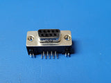 (5PCS) 17HTNES4R2C AMPHENOL D-sub, Stamped Signal 3A, Right Angle PCB Thru Hole