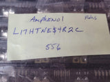 (5PCS) 17HTNES4R2C AMPHENOL D-sub, Stamped Signal 3A, Right Angle PCB Thru Hole