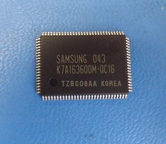 (1PC) K7A163600M-QC160 Cache SRAM, 512KX36, 3.5ns, CMOS, TQFP100