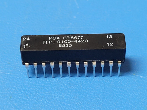 (1 PC) EP8677(H.P9100-4420) PCA ELECTRONICS 24 PIN DIP DELAY LINE OBSOLETE