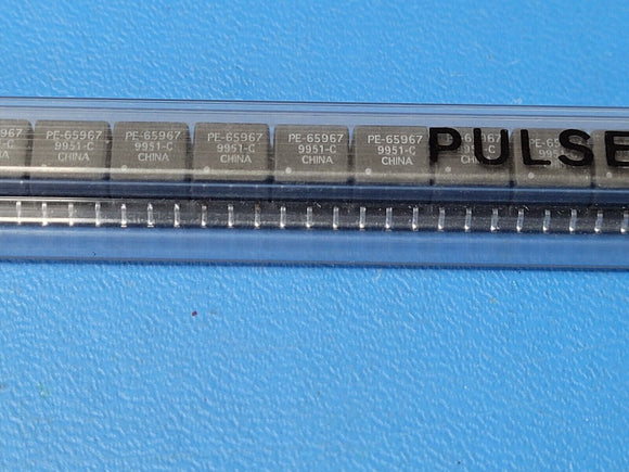 (2 PCS) PE-65967 PULSE 40µH T3/E3 (Single) Pulse Transformer 1:1 Surface Mount