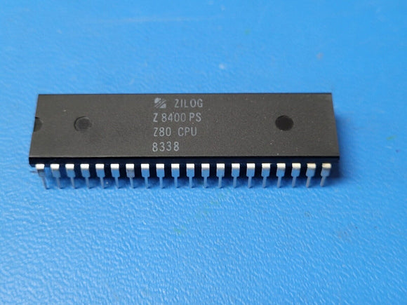 (1 PC) Z8400PS(Z80-CPU)  ZILOG Microprocessor 8-Bit NMOS PDIP40