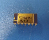 (1PC) AD7512DIKD Multiplexers/Switches, 2 Func, CMOS, CDIP14