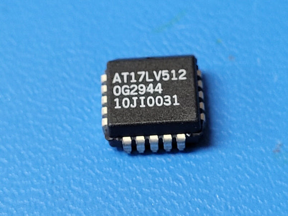 (1 PC) AT17LV512-10JI ATMEL IC SRL CONFG EEPROM 512K 20-PLCC