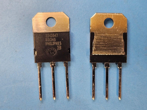 (2 PCS) BD245 Bourns Transistor NPN 10A 45V 1-Element SOT-93