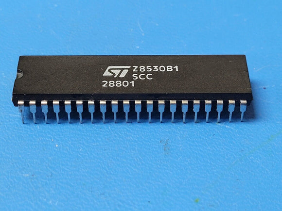 (1 PC) Z8530B1 SGS Serial I/O Controller 2 Channels 0.125MBps NMOS PDIP40