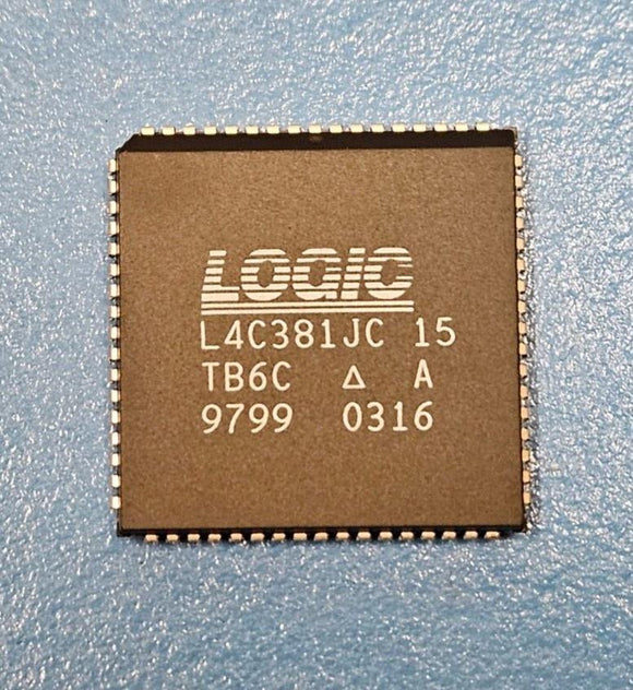 (1PC) L4C381JC15 Logic Devices Bit-Slice Processor, 16-Bit, CMOS, PLCC68
