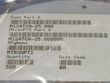 (5pcs) M124TCN25.000 Mtron Oscillator 5.0V +/-50ppm Leadless