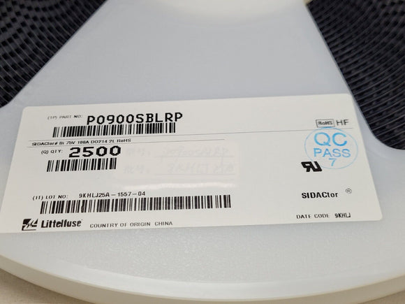 (10PCS) P0900SBLRP LITTELFUSE TSPD 100A 75V