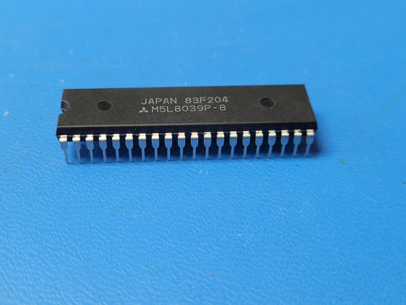 (1 PC) M5L8039P-8 MITSUBISHI Microcontroller 8-Bit 8048 CPU 8MHz MOS PDIP40