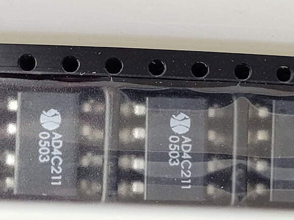 (1 PC) AD4C211-S Relay SSR 50mA 1.5V DC-IN 0.1A 400V AC/DC-OUT SMD 8PIN