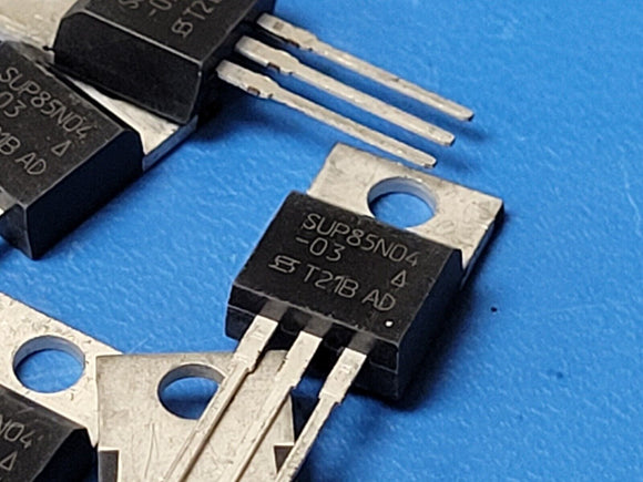 (2 PCS) SUP85N04-03 VISHAY MOSFET N-CH 40V 85A TO220AB