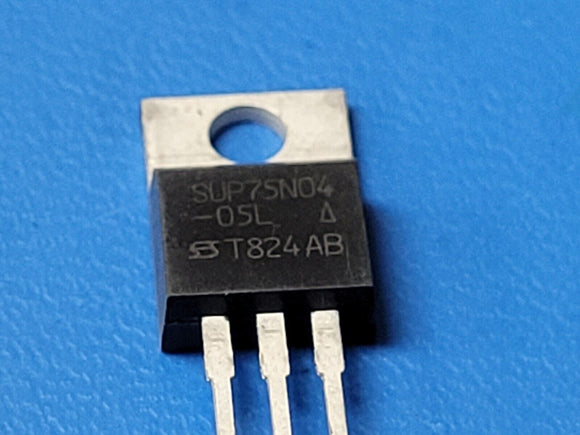 (2 PCS) SUP75N04-05L VISHAY MOSFET 40V 75A 130W TO-220AB ROHS