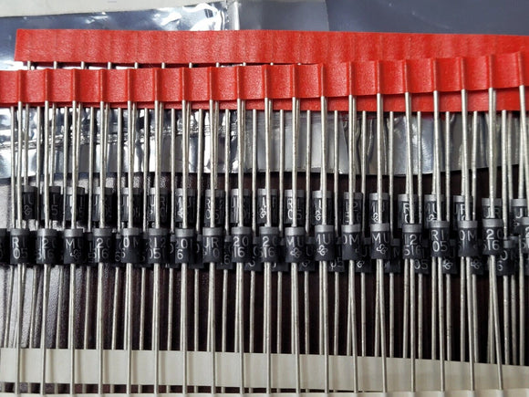 (10 PCS) MUR120-E3/54 VISHAY Diode 200 V 1A Through Hole DO-204AC (DO-15) ROHS