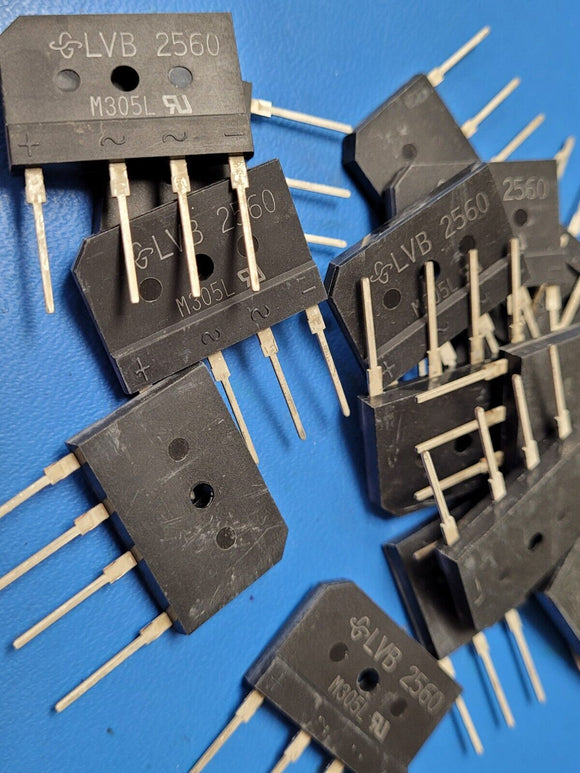 (1 PC) LVB2560-M3/45 VISHAY BRIDGE RECT 1P 600V 25A GSIB-5S ROHS