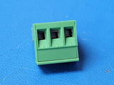 (10 PCS) 1757022 PHOENIX TERM BLOCK PLUG 3POS STR 5.08MM
