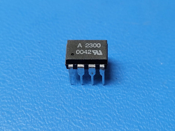 (2 PCS) HCPL-2300 HP/AVAGO High Speed Optocouplers 8MBd 1Ch 4mA DIP-8