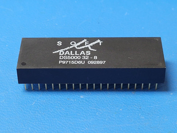 (1 PC) DS5000-32-8 DALLAS SEMI Microcontroller, 8-Bit, 8MHz, CMOS, PDIP40