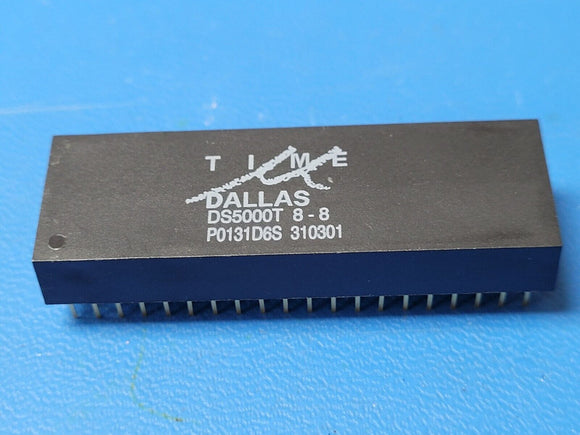 (1 PC) DS5000T-8-8 DALLAS Microcontroller, 8-Bit, 8MHz, CMOS, PDIP40
