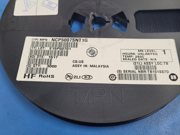 (10 PCS) NCP5007SNT1G onsemi LED Driver 5 Segment 5-Pin TSOP ROHS