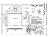 240320HFCBW-3 Displaytech LCD 80.55mm x 61.10mm 240x320 Dots FSTN