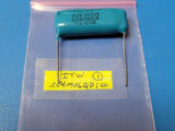 (1 PC) 254M06QD100 ITW 100 Ohms 254 .25uf Capacitor 600v, Arc Suppressor Snubber