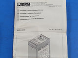 2814605 Phoenix Contact MCR-F-UI-DC Frequency Measuring Transducer, 20-30VDC