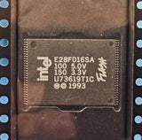 (2PC) E28F016SA (100 5.0V) (150 3.3V) INTEL Flash, 1MX16, 100ns, TSOP-56