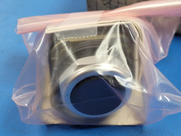 (1 PC) 800T-A2PA AB 600V BLACK FLUSH MOMENTARY PUSH BUTTON SWITCH