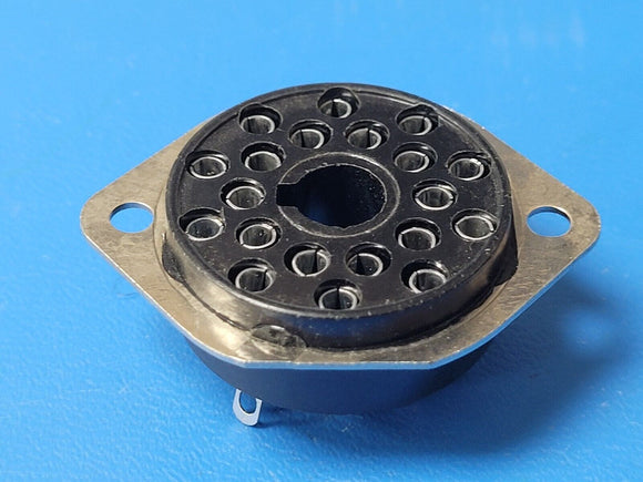 (1 pc) 77MIP-20 Amphenol 20 Pin Octal Style Tube Relay Socket