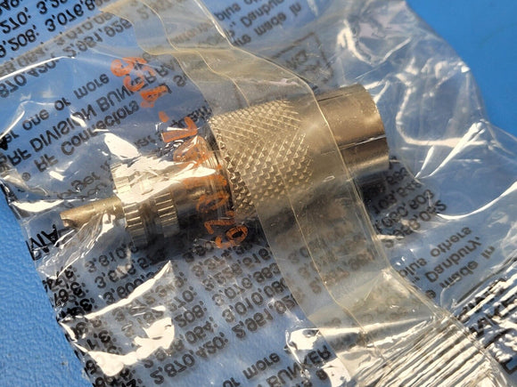 (1 PC) 83-5SPA AMPHENOL UHF Adapter - Straight Jack-Push on Plug