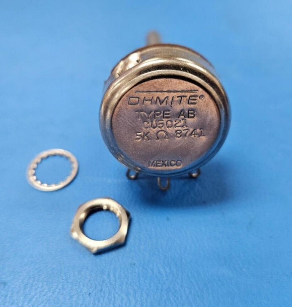(1PC) CU5021 OHMITE Potentiometer 2 WATT 5K OHM
