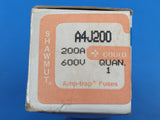 A4J200 Gould 200Amp (200A) A4J 600V Fast-Acting Class J