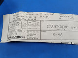 K-4A S+S CONTROLS START-STOP SWITCH ASS'Y