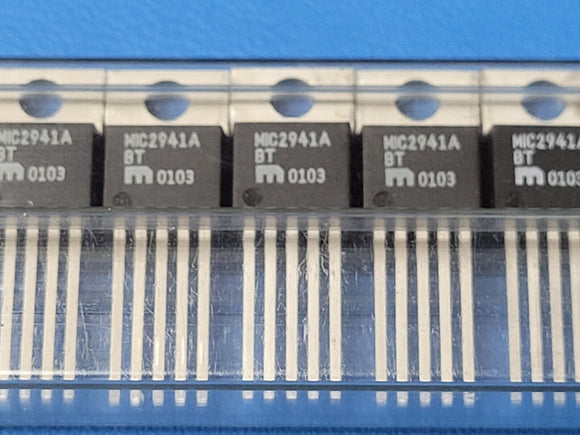 (2 PCS) MIC2941ABT MICREL IC REG LIN POS ADJ 1.25A TO220-5