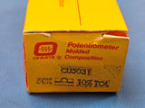 (1) CU5031 OHMITE Precision Potentiometers 2WATTS 50K  POT