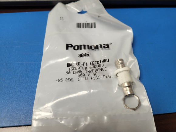 (1 PC) 3846 POMONA CONN ADAPT JACK-JACK BNC 50 OHM