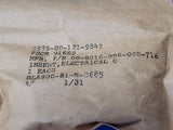 (1 PC) 5935-00-121-9842 ELCO P/N 00-8016-056-000-716 CONNECTOR
