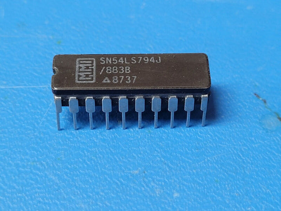 (1 PC) SN54LS794J MMI D Flip-Flop, 8-Func, Positive Edge Triggered, TTL, CDIP20