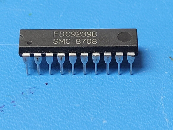 (1 PC) FDC9239B SMC Micro Peripheral IC, 16.2mHZ, CMOS, PDIP20
