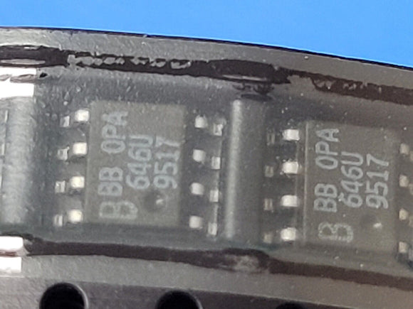 (2 PCS) OPA646U BB OP Amp Single Volt Fdbk Â±5.5V SOIC-8