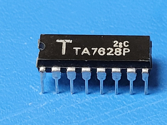 (2 PCS) TA7628P TOSHIBA Audio Amplifier 0.6W 1 Channel(s) 1 Func Bipolar PDIP16
