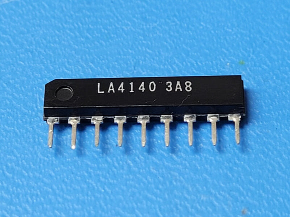 (2 PCS) LA4140 SANYO Audio Amplifier 0.5W 1 Channel(s) 1 Func Bipolar PSIP9