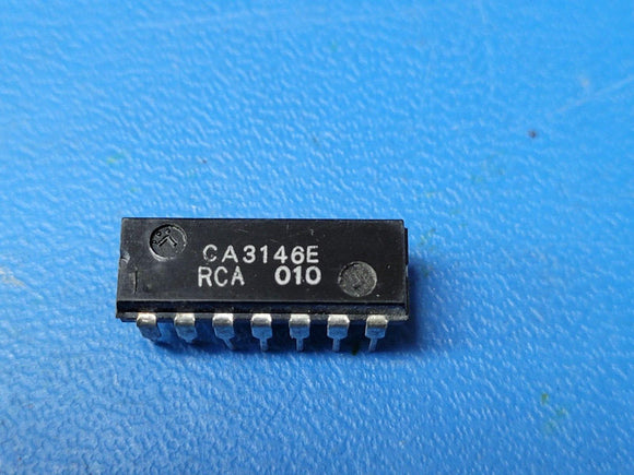(1 PC) CA3146E RCA Trans GP BJT NPN 30V 0.05A 14-Pin PDIP