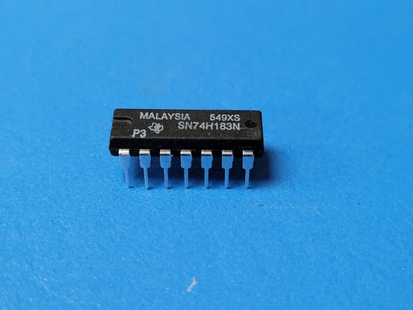 (2 PCS) SN74H183N TI Adder/Subtractor, TTL/H/L Series, 1-Bit, TTL, PDIP14